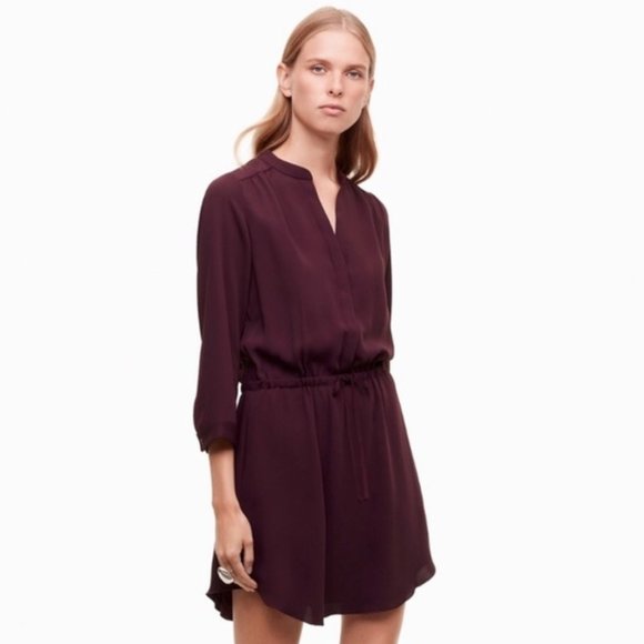 *BRAND NEW* Aritzia T. Babaton Silk Dress - Size XS - Picture 8 of 13